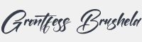 Grontfess Brushela字体