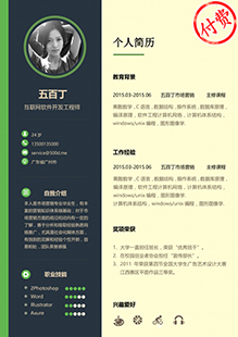 技术总监通用简历模板