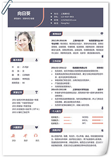 采购专员简历模板