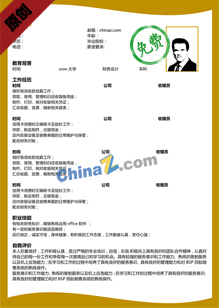 收银员简历模板下载word格式