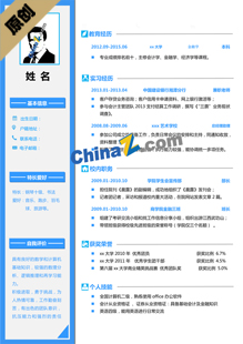 金融行业个人简历模板