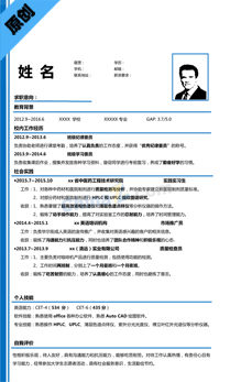投资总监简历模板