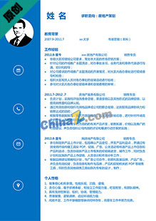 房地产策划师简历范文