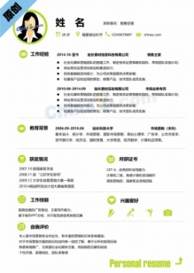 销售经理简历模板免费下载