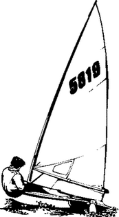 矢量图下载帆船运动员