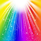 幻彩光线光芒矢量图下载