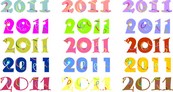 缤纷2011数字矢量图下载