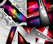 视觉冲刺背景矢量图下载