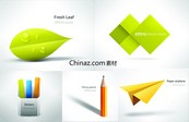 生活小物品矢量图