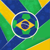 巴西世界杯矢量素材下载