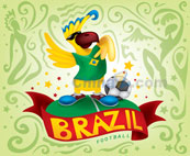 巴西世界杯矢量设计素材