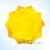 抽象几何体矢量背景图