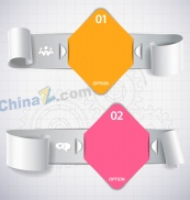 创意信息图表矢量设计