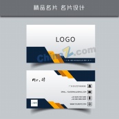 商务个人名片模板设计
