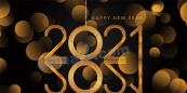 2021新年海报背景图素材