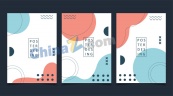 抽象插图矢量平面设计素材