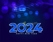 2024矢量新年背景素材下载