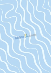 2025清凉波浪条纹背景矢量