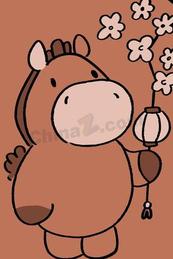 2026马年可爱卡通插画矢量