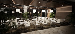 餐厅3D模型素材设计