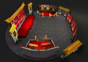 舞台三维模型设计