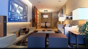 时尚现代客厅3D模型