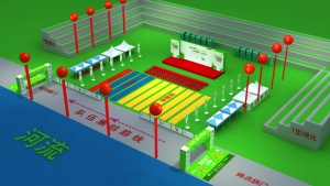 活动布置展示模型