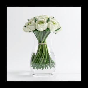 花瓶3D模型效果图