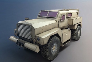 军车3d模型