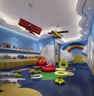 儿童游戏乐园3D模型