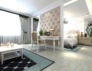 欧式卧室3D模型设计