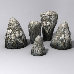 考古石头3D模型