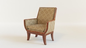 欧式沙发椅3D模型