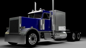 卡车3D交通工具模型