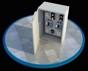 电箱控制器3D模型