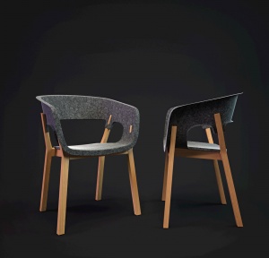 北欧风餐椅3D模型