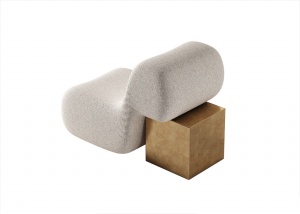创意躺椅3D模型