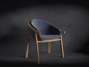 现代简约餐椅模型设计