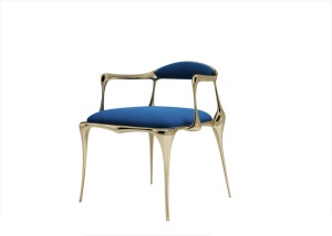 欧式餐椅3D模型设计