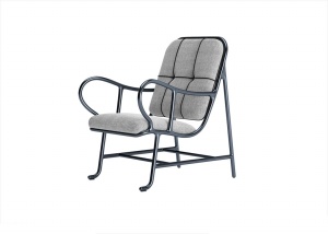 舒适单人靠椅3D模型