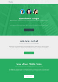 绿色销售行业HTML网页模板