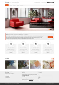 Crystal Clear响应式HTML模版