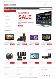 电子产品网上销售模板