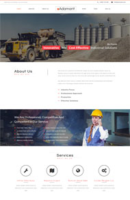 建筑行业服务公司网站模板