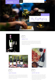 红酒代理公司网站模板