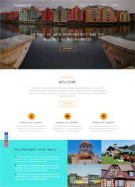 旅游开发公司网站模板