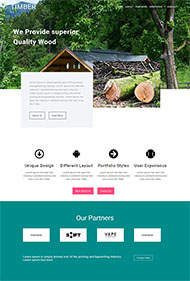 木材建筑公司网站模板