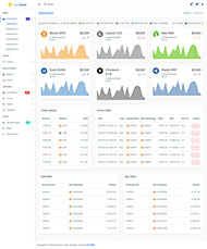 虚拟货币交易后台管理模板