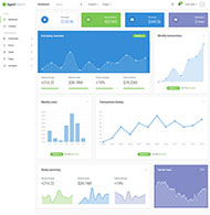 AppUI后台管理系统网站模板