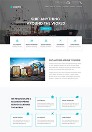 轮船货运公司网站模板